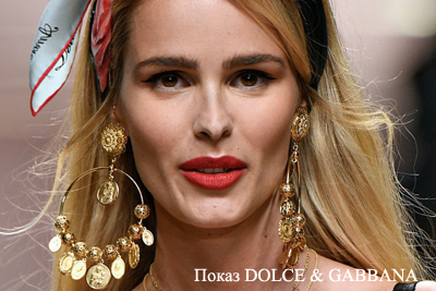 Фото Показ DOLCE & GABBANA 